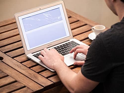 Compuchecks Check on Top Blank Check Paper - 1000 Pack, Quick-Books & Laser Printer Compatible - Security Business Checks with Voucher - 8.5" x 11" Blue Marble