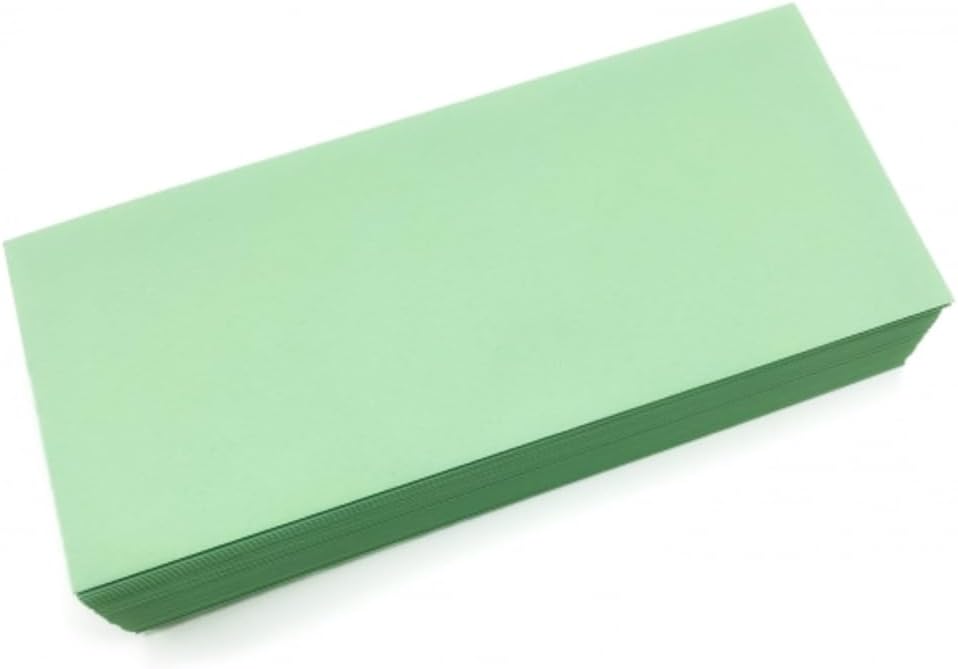 Limited Papers (TM) No. 10 Regular Standard Mailing Envelope - Pastel - Soft - 24 Pound (4.8 inch x 9.5 inch) - Announcement, Invoices, Checks, Letters, Contracts, Business Envelopes (Green, 250)