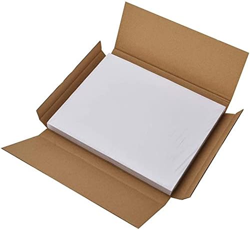 Round Corner Half Sheet Shipping Labels for Laser and Inkjet Printers,8.5" x 5.5" Address Labels Self Adhesive Mailing Labels(500 Sheets, 1000 Labels)