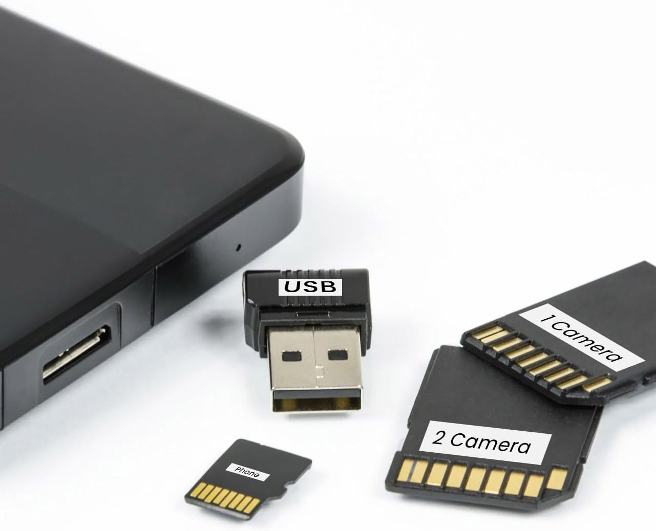 Label KINGDOM TZe-211 6mm Label Maker Tape Replacement for Brother TZe211 TZe TZ Tape 6mm 0.23 Laminated White 1/4 Inch Compatible with Brother P Touch PT-D210 PT-D220 PT-H110 PT-D400, 6-Pack