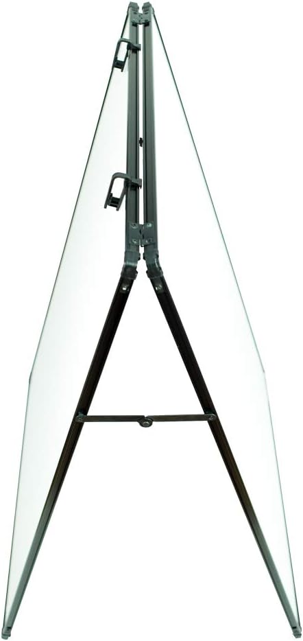 JILoffice Dry Erase Board, Magnetic White Board 36 X 24 Inch, Double Sided Whiteboard Easel, Black Aluminum Frame with Two Flipchart Hooks for Office Home and School