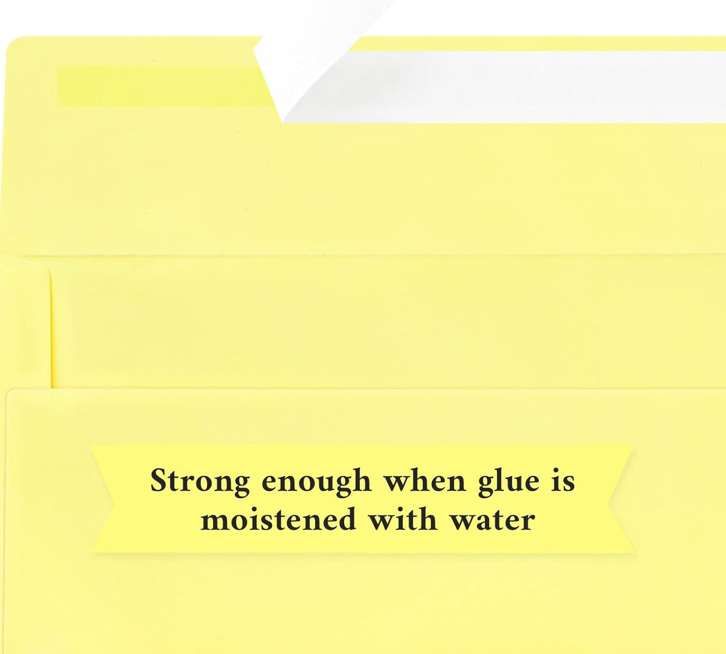 200 Pack #10 Business Envelopes, Light Yellow Standard Envelopes Self Seal, Letter Size Mailing Envelopes for Checks Letters Invoices Christmas Birthday Graduation Wedding, 4 1/8 x 9 1/2 Inch