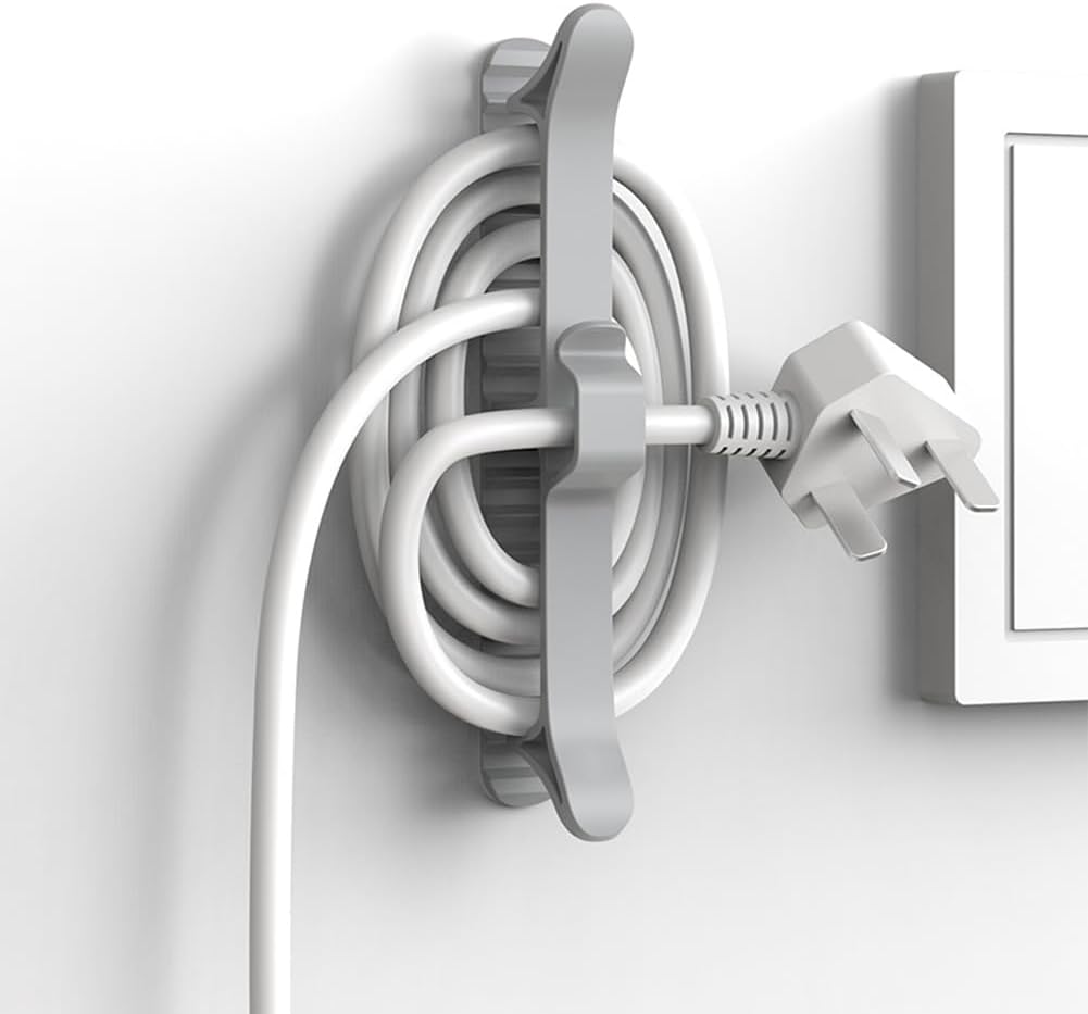 Cord Organizer | Organization and Storage for Kitchen Appliances,Cord Keeper,Cord Wrapper,Cord Holder for Air Fryer,Coffee Maker,Blender,Toaster-8Pcs (grey)