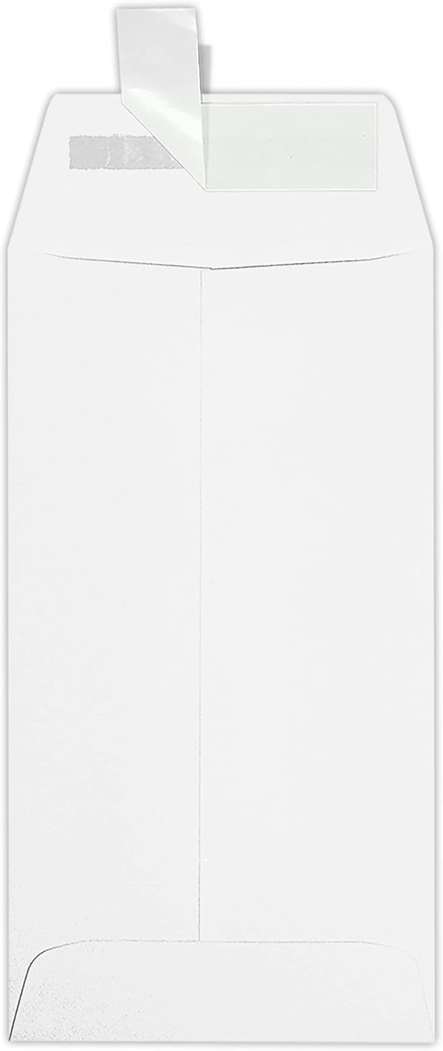LUXPaper #7 Coin Envelopes | 3 1/2" x 6 1/2" | Bright White | 80lb. Text | 1,000 Qty