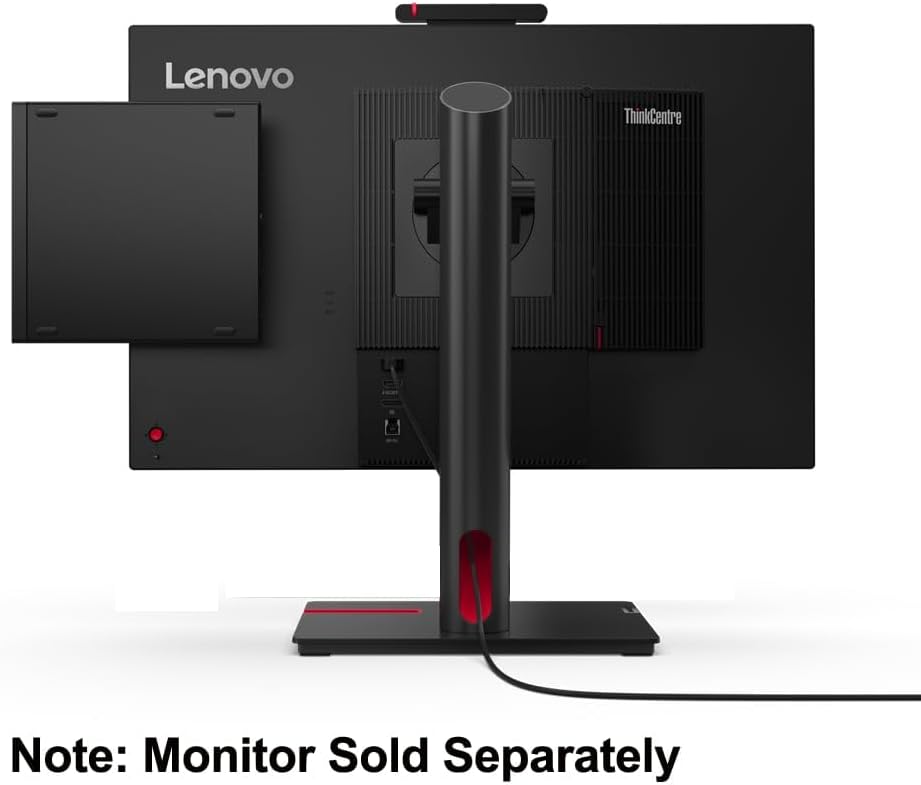 Lenovo ThinkCentre M70q Gen 5 Tiny 1L Mini Business Desktop Computer, 14th Gen Intel 10-Core i5-14400T (Beat i7-13700T), 32GB DDR5 RAM, 1TB PCIe SSD, WiFi 6, HDMI, DP Port, Windows 11 Pro, AZ-XUT