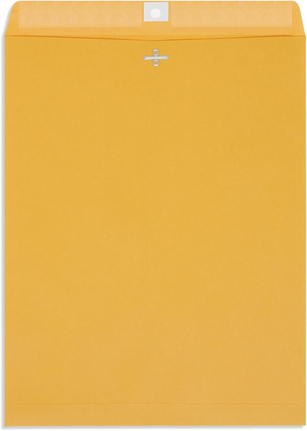 Blue Summit Clasp Envelopes, 10 x 15-Inch, Thick 28lb Kraft Paper, Clasp with Gummed Seal, 100 Envelopes