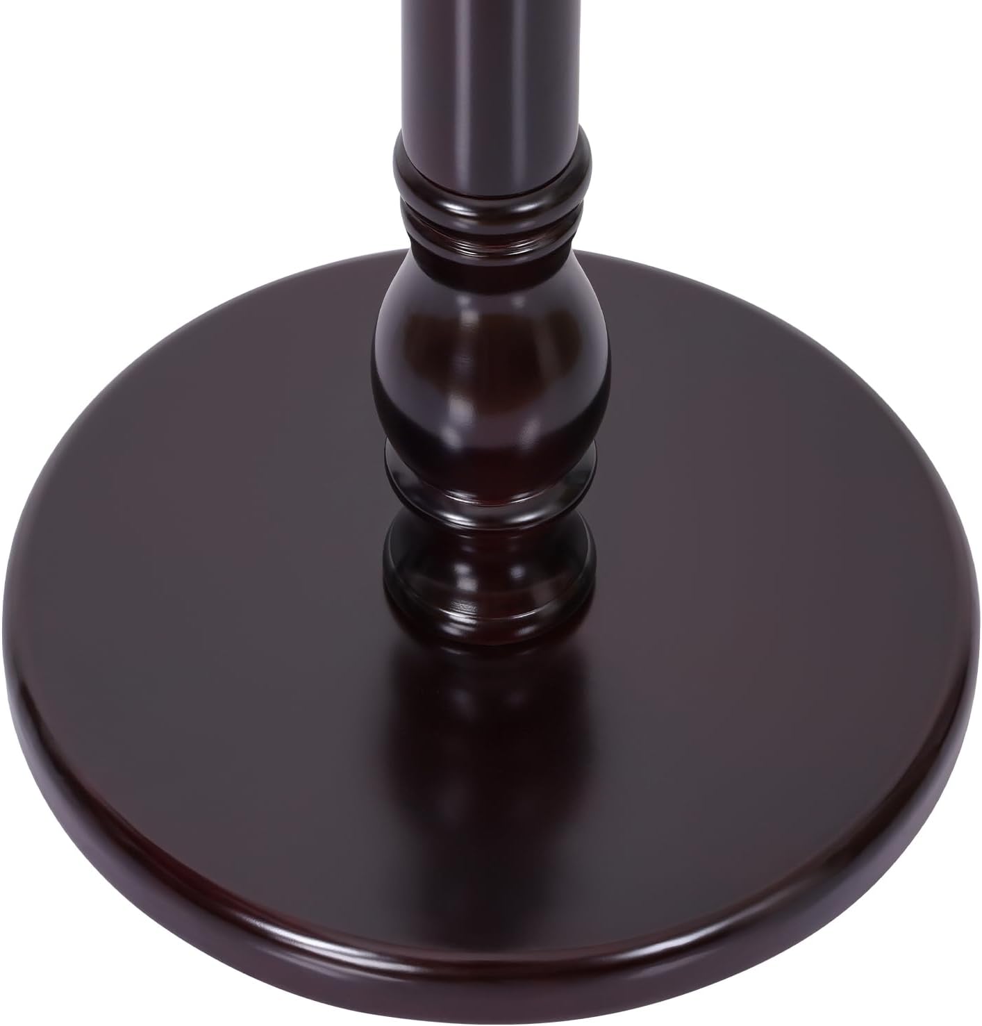 Tree Coat Rack Freestanding with Round Base, Unique Coat Hanger Stand, Heavy Duty Standing Coat Rack Clothes Stand for Winter Jacket, Hat, Entryway/Hallway/Bedroom, Red Brown