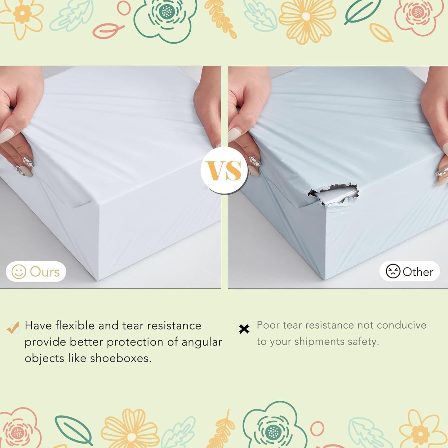 Fuxury Poly Mailers 19x24 Inch 1200 Pack, Bulk Shipping Bags for Clothing, Strong Adhesive Shipping Envelopes for Small Business Suppliers,Waterproof Mailers Poly Bags Mailing Envelopes White