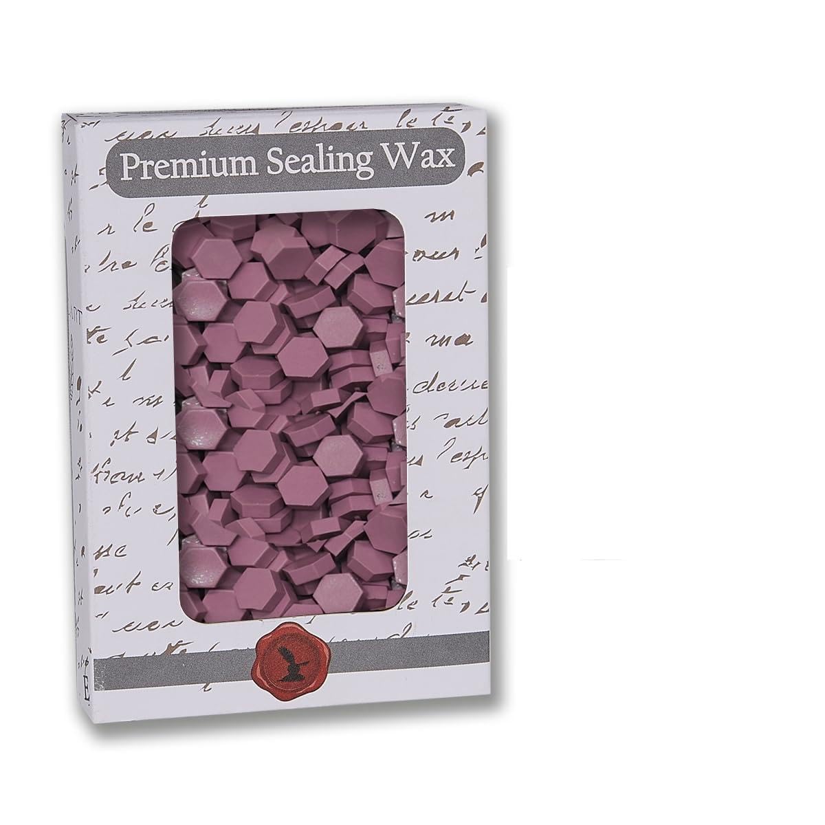 Premium Sealing Wax Beads 2 OZ. - 350+ pcs (Vintage Mauve)