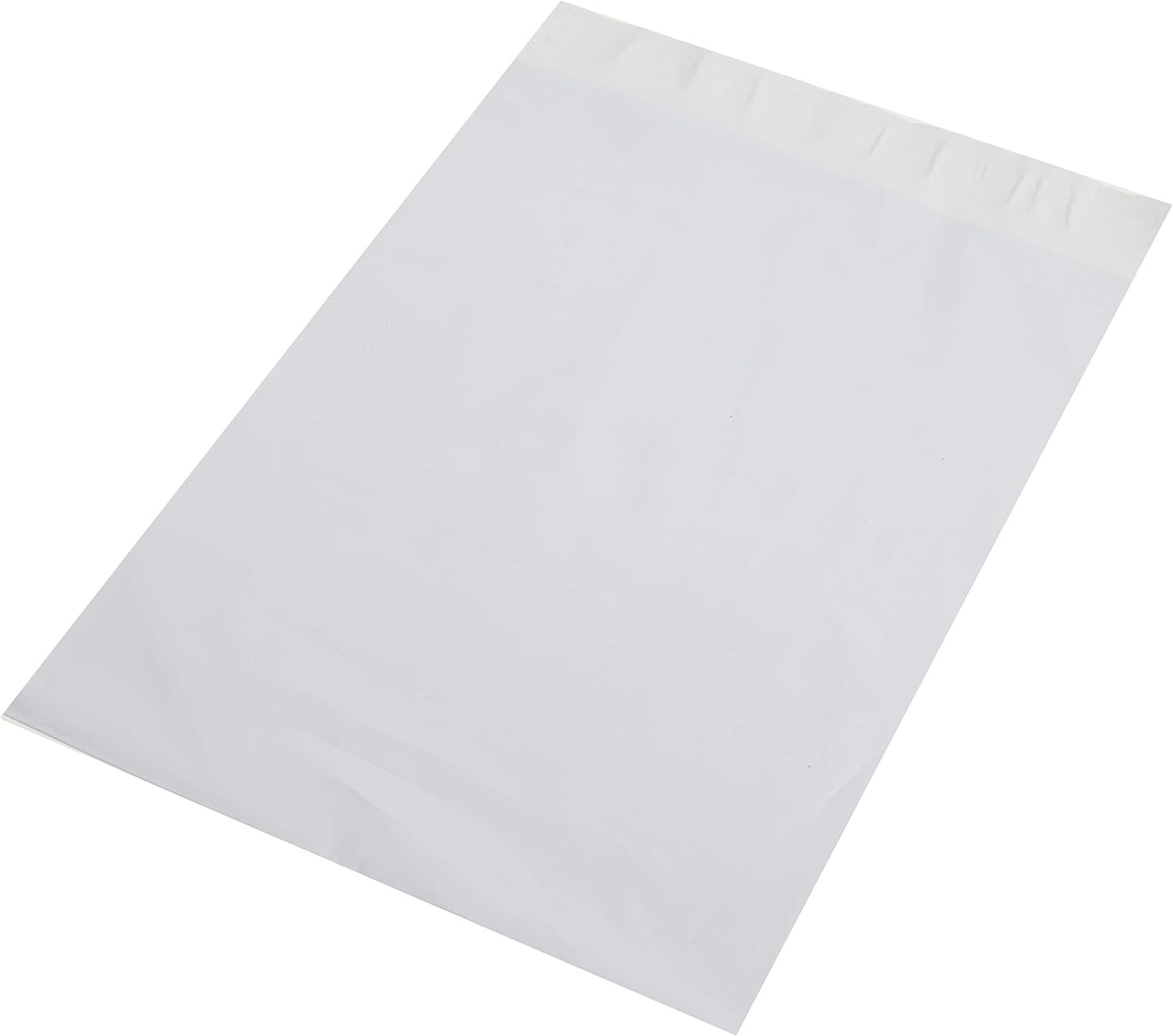 iMBAPrice 100 - 10x13 Premium Matte Finish Self-Sealing Non-Padded White Poly Mailers/Mailing Envelopes/Bags (iMBA-4PM-100)