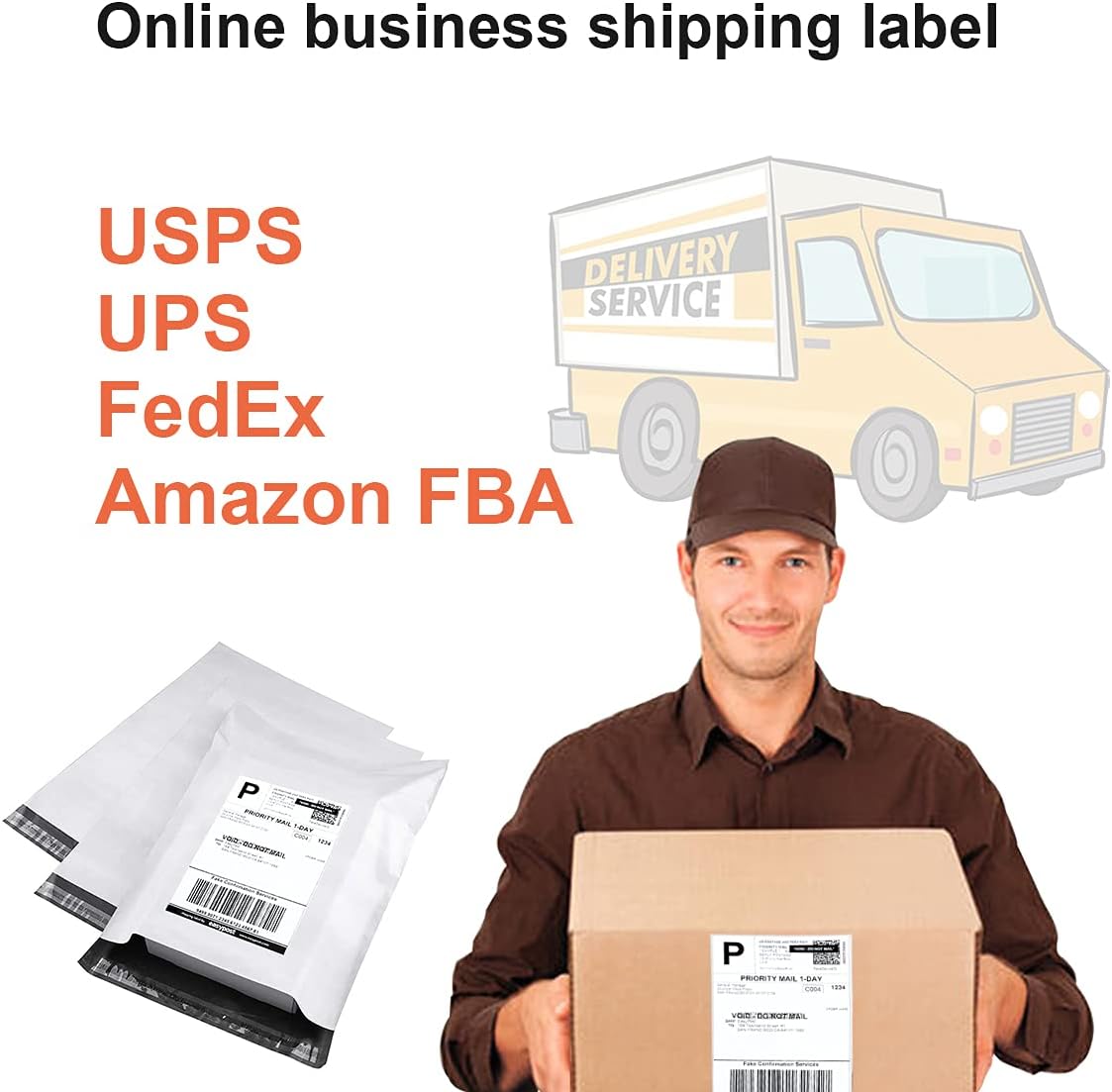 Round Corner Half Sheet Shipping Labels for Laser and Inkjet Printers,8.5" x 5.5" Address Labels Self Adhesive Mailing Labels(150 Sheets, 300 Labels)