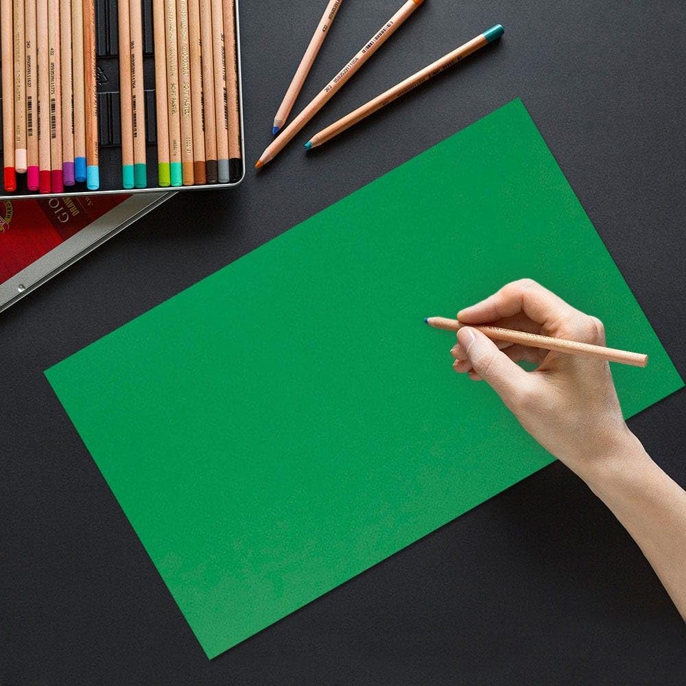 LUXPaper 8.5" x 14" Paper | Legal Size | Holiday Green | 80lb. Text | 50 Qty