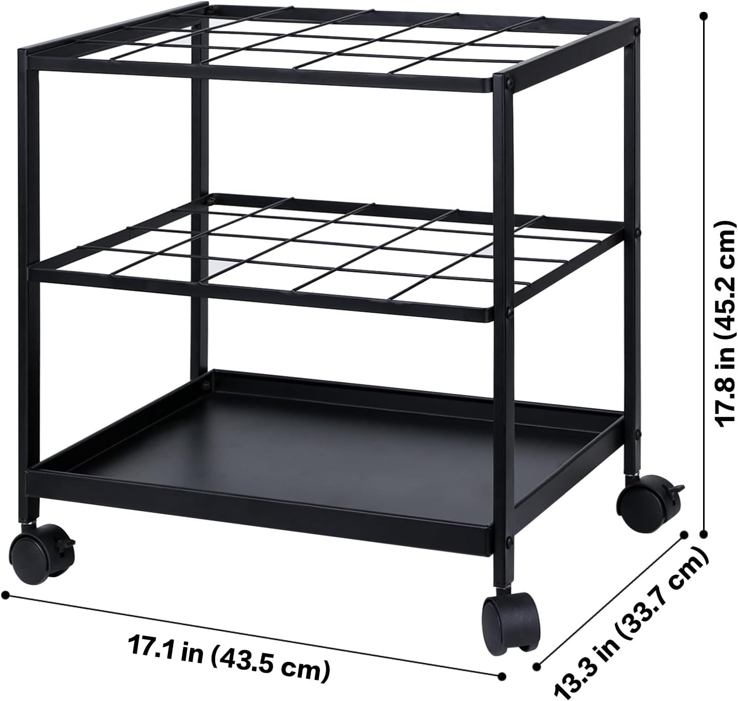 Blueprint Storage Rack Cart - 20 Slots Metal Blueprint Holder with Double-Layer Grids Ensures Secure, Non-Slip Storage, Organizing Posters, Architectural Plans, and Artwork Stably. (20 Slots)