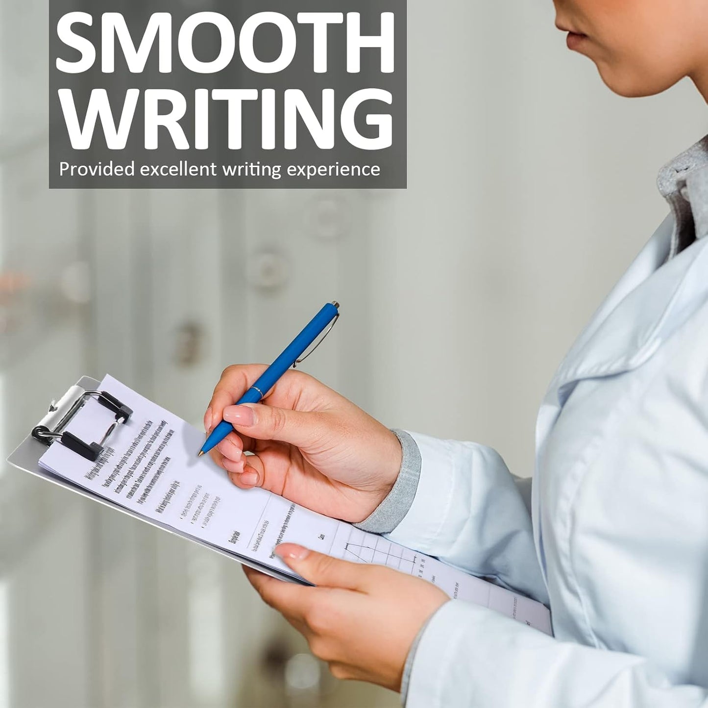 Epakh 8 Pieces Clipboard Bulks Metal Clipboard Aluminum Office Low Profile Clip Standard A4 Letter Size Metal Clip Board, Size 12.5 x 9 Inch