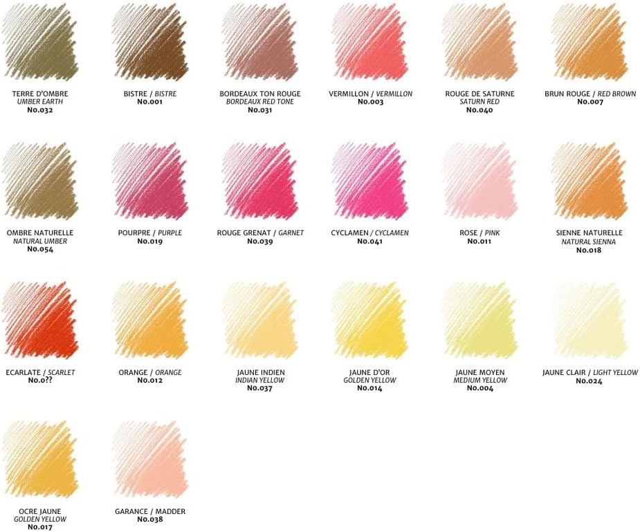 Conté à Paris 48 Count Assorted Pastel Pencils