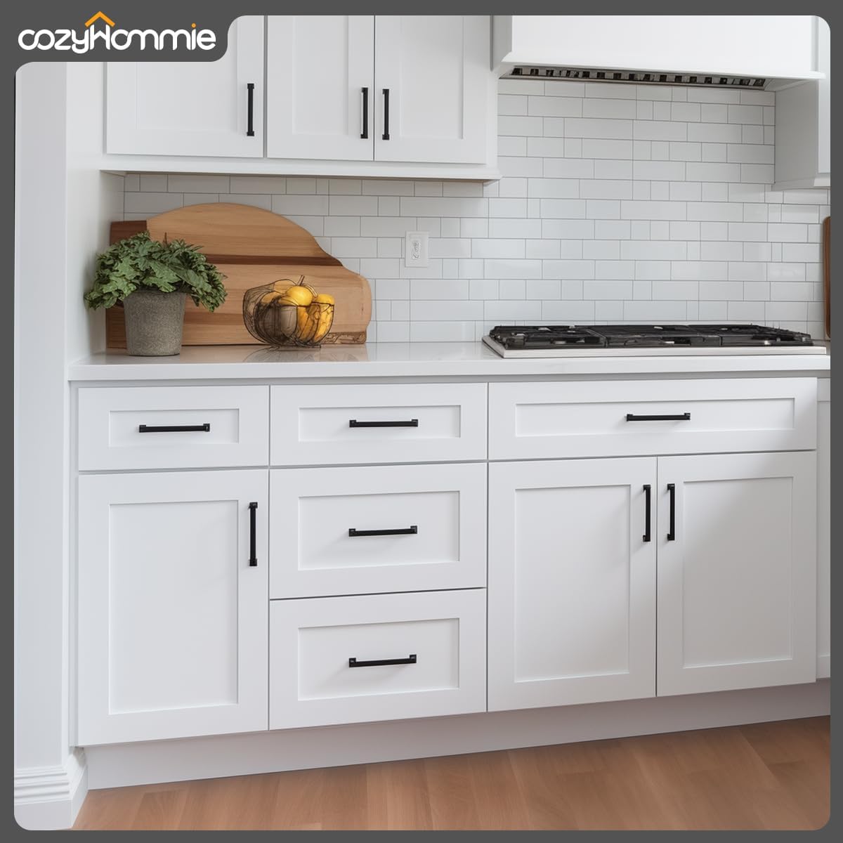 Shaker Style White RTA Base Drawer Cabinet by Solid Wood for Kitchen, Bathroom, Bedroom or Office with 3 Drawers and Soft Close(27" W x 24" Depth x 34-1/2" H)