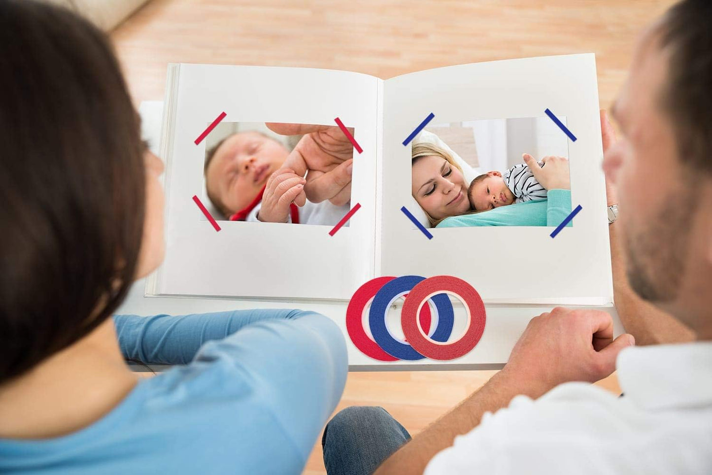 cridoz 15 Rolls 1/8 Whiteboard Thin Tape Pinstripe Art Tape Dry Erase Board Grid Tape Lines Pinstriping Electrical Marking Tape, Assorted Colors