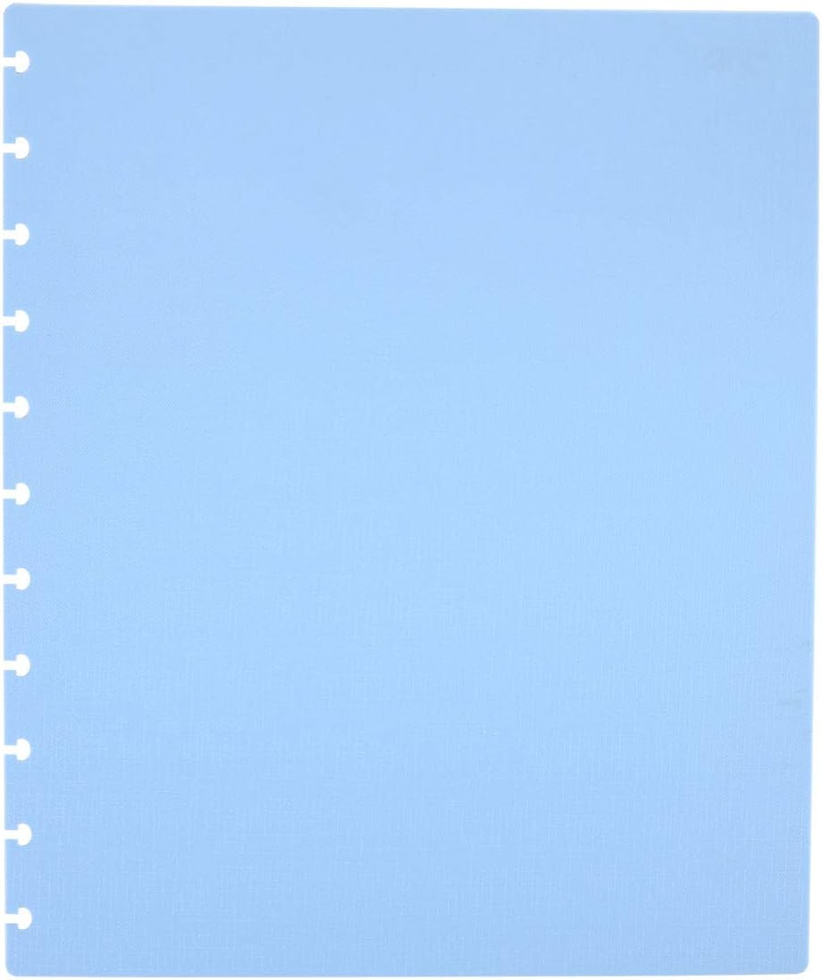 Talia Discbound Notebooks, Planner, Customizable, (Arctic Ice w/Arctic Ice Discs, Letter (8.5in x 11in))