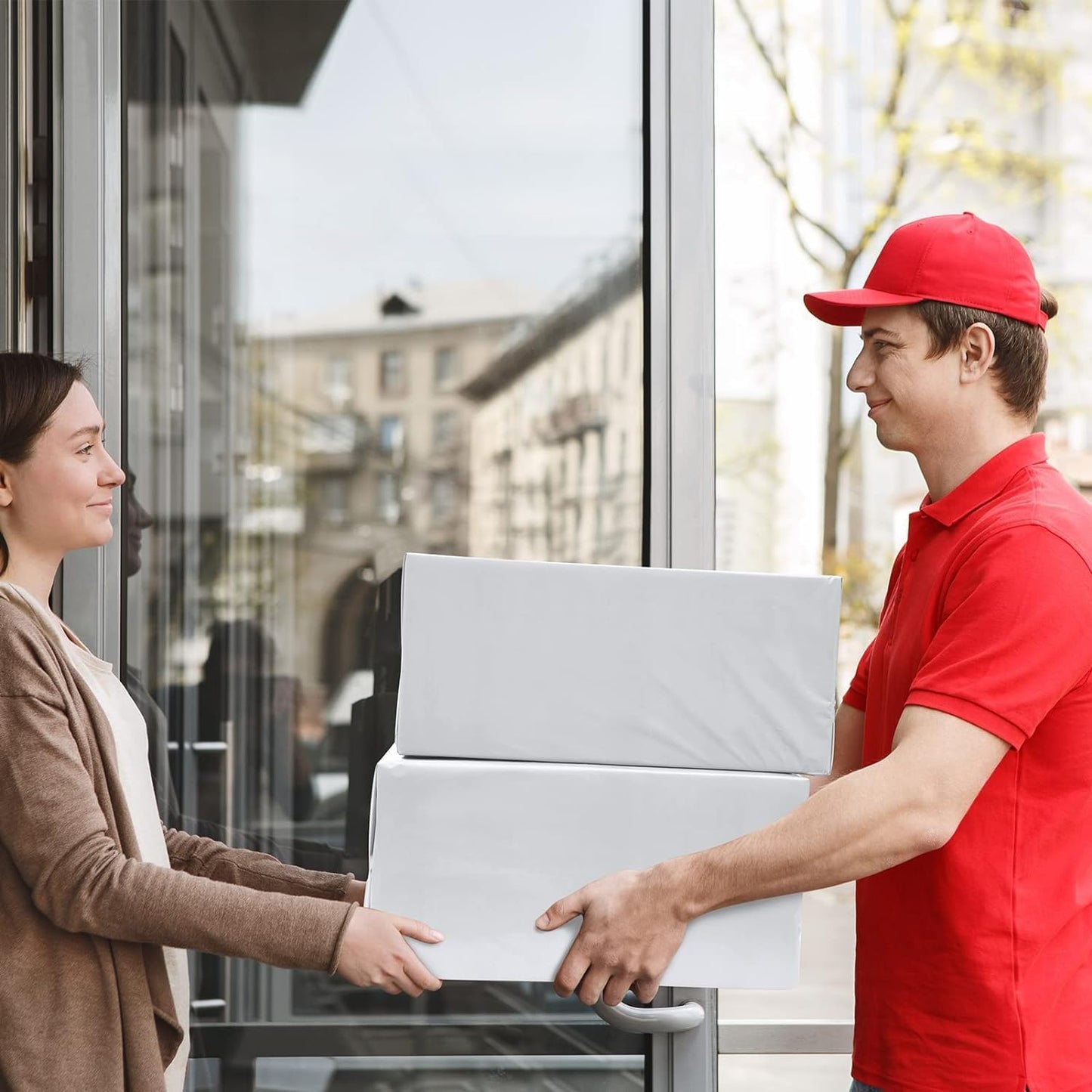 Metronic Poly Mailers 19x24 Inch 250pcs Shipping Bags for Clothes,Self Adhesive Shipping Envelopes for Small Business,Waterproof Mailers Poly Bags for Shipping,Packaging Mailing Bags White