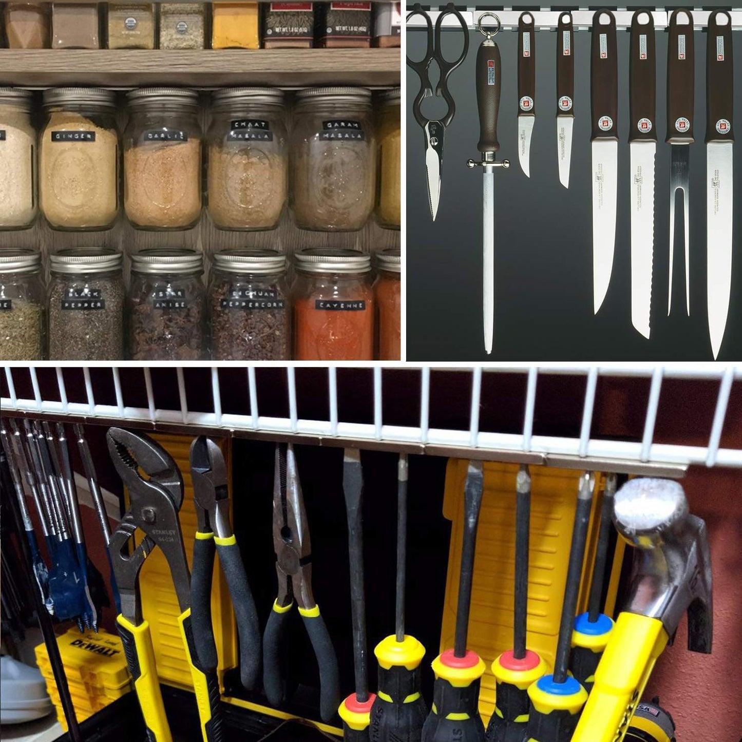 LOVIMAG Powerful Neodymium Bar Magnets, Rare-Earth Metal Neodymium Magnet - 60 x 10 x 3 mm, Pack of 12