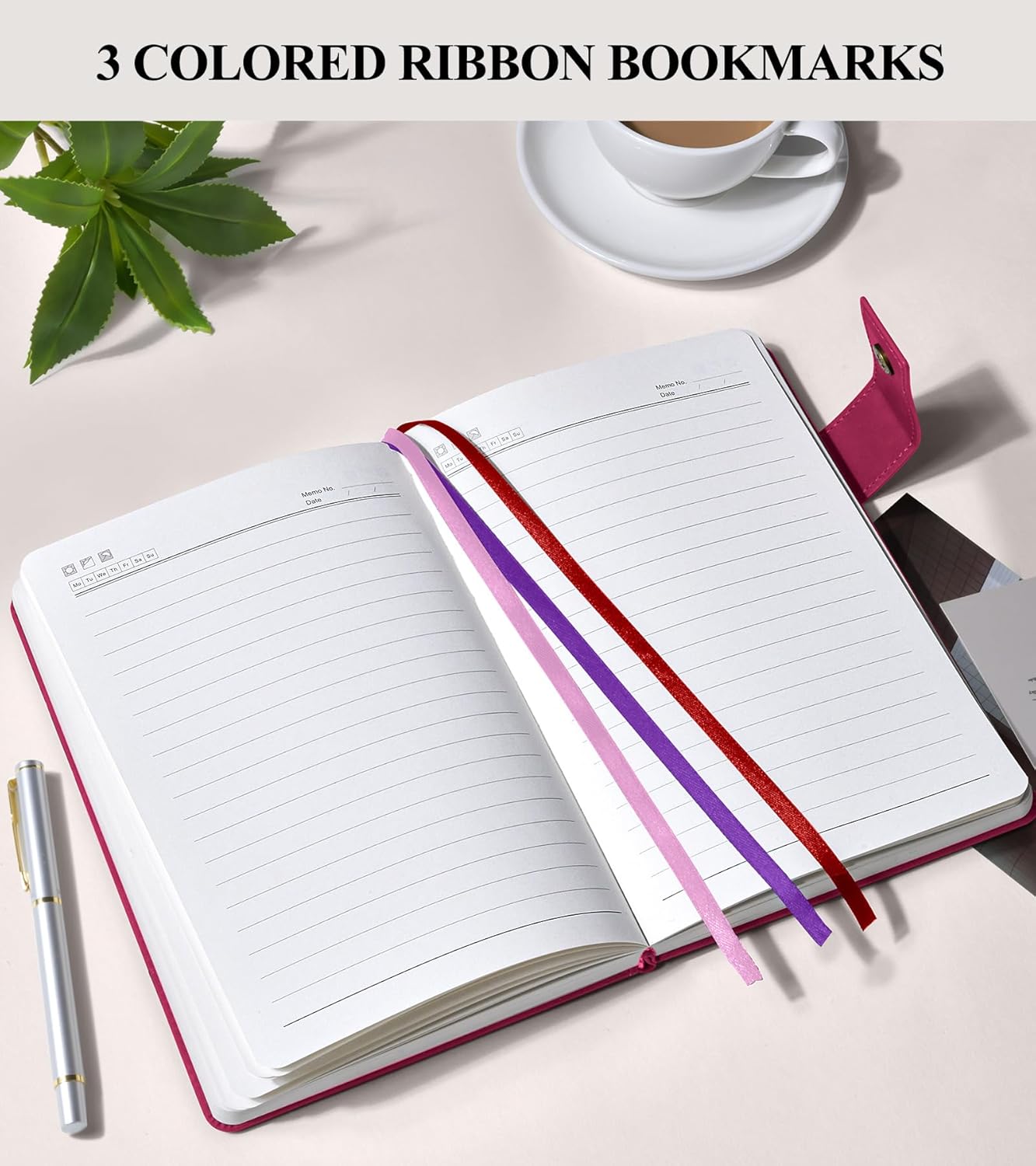 365 Page Thick Lined Journal Notebook for Men Women, A4 Large Leather Journals for Writing, Hardcover Notebooks for Work, School, Note Taking, Business, Travel Diary, College Ruled 8.5" x 11"