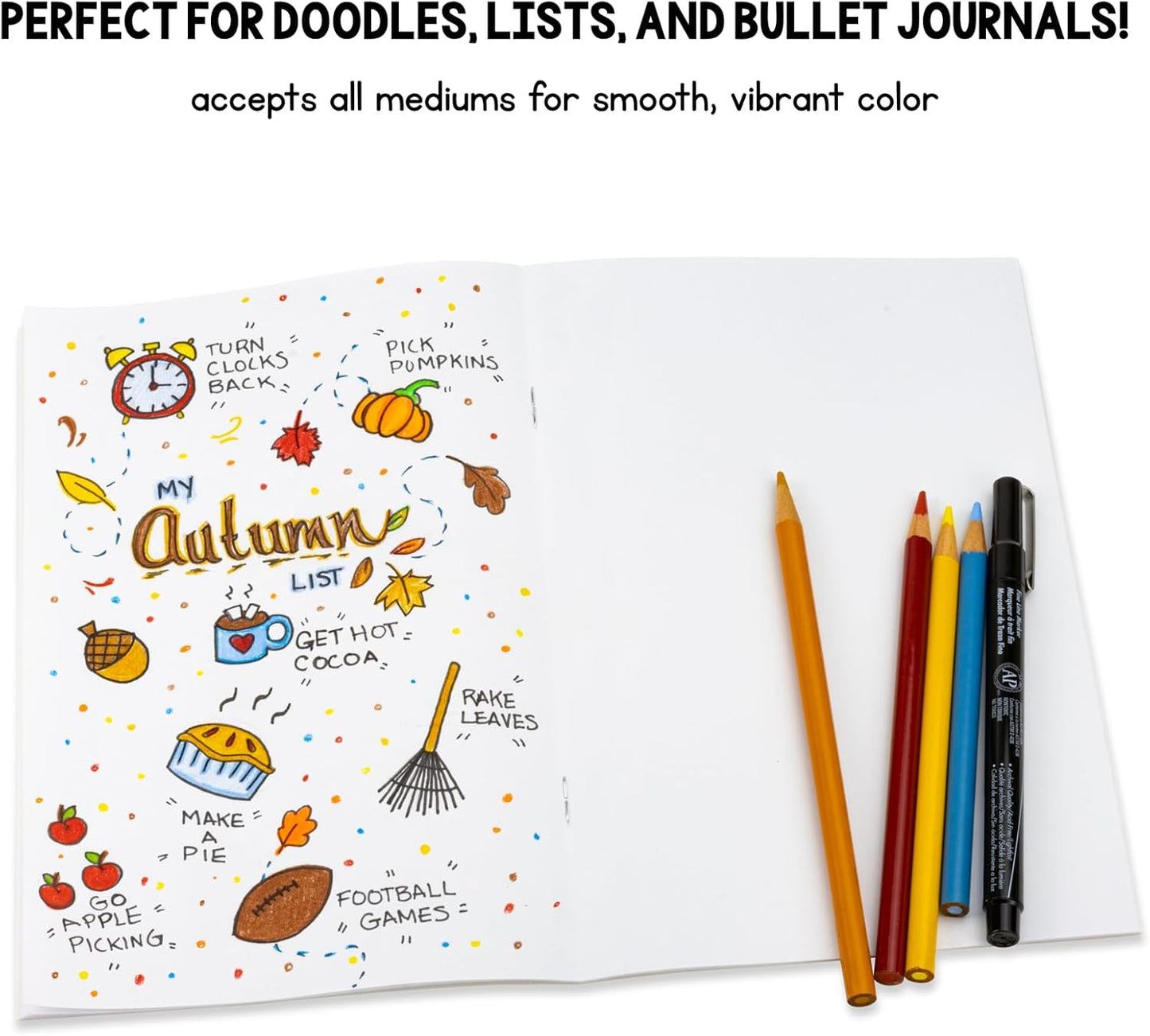 Hygloss Blank Books 8.5 x 11 Inches - 10 Pack – Kraft Color Paperback for Drawing & Writing – Empty Books for Journaling, Sketching or Arts & Craft