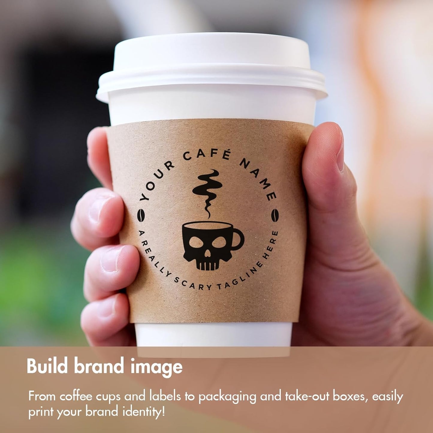 Custom Logo Stamps Self Inking, Customized Address Name Stamp, Personalized Stamp Image or Text,4 Different Sizes,5 Ink Color Options (Round)