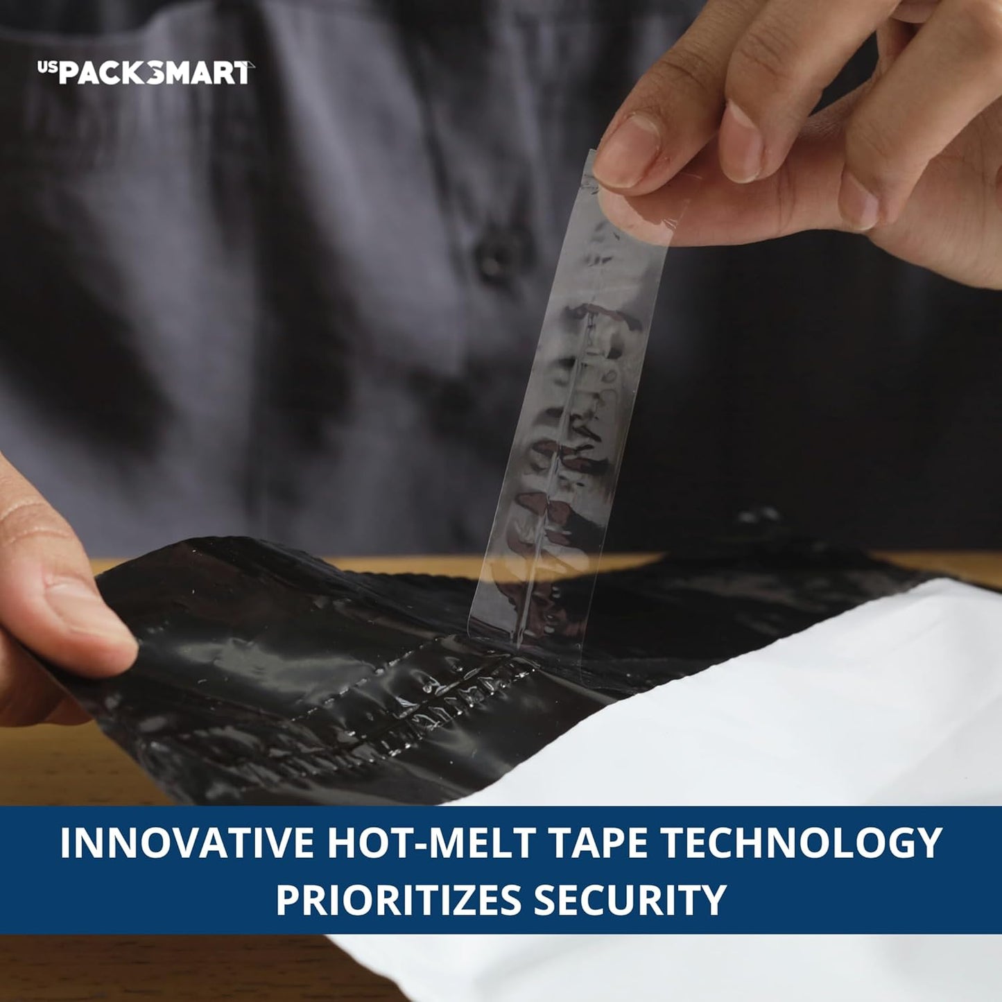 Opaque Plastic Deposit Bags 10"x13" | Secure Bank Deposits, Cash Handling or Safe Currency Transportation | Sequential Barcodes | Tamper-Evident, Tear-Off Receipt for Security | 100-Pack