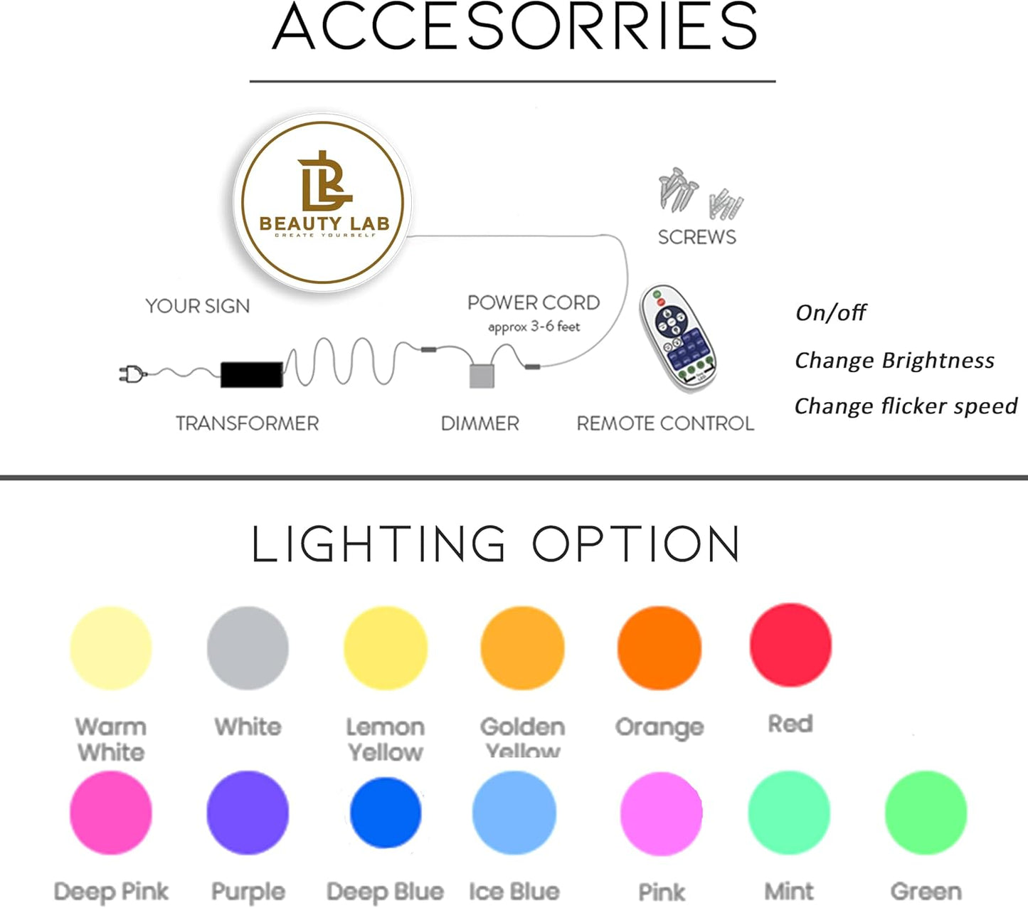 Backlit Business Logo Sign Custom, Illuminated Acrylic Signs, Custom LED Sign, Personalized Store Signs for Office Shop Beauty Salon Decor