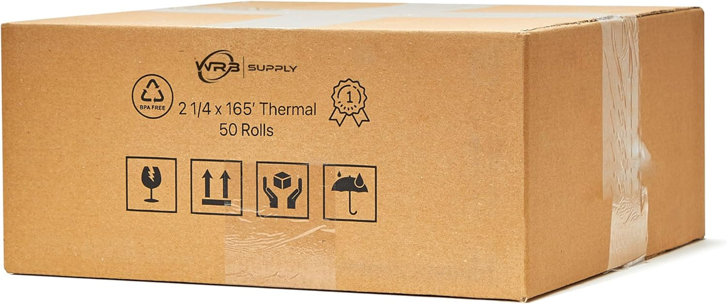 Thermal and Carbonless Paper Rolls (2-1/4" x 165' Thermal)