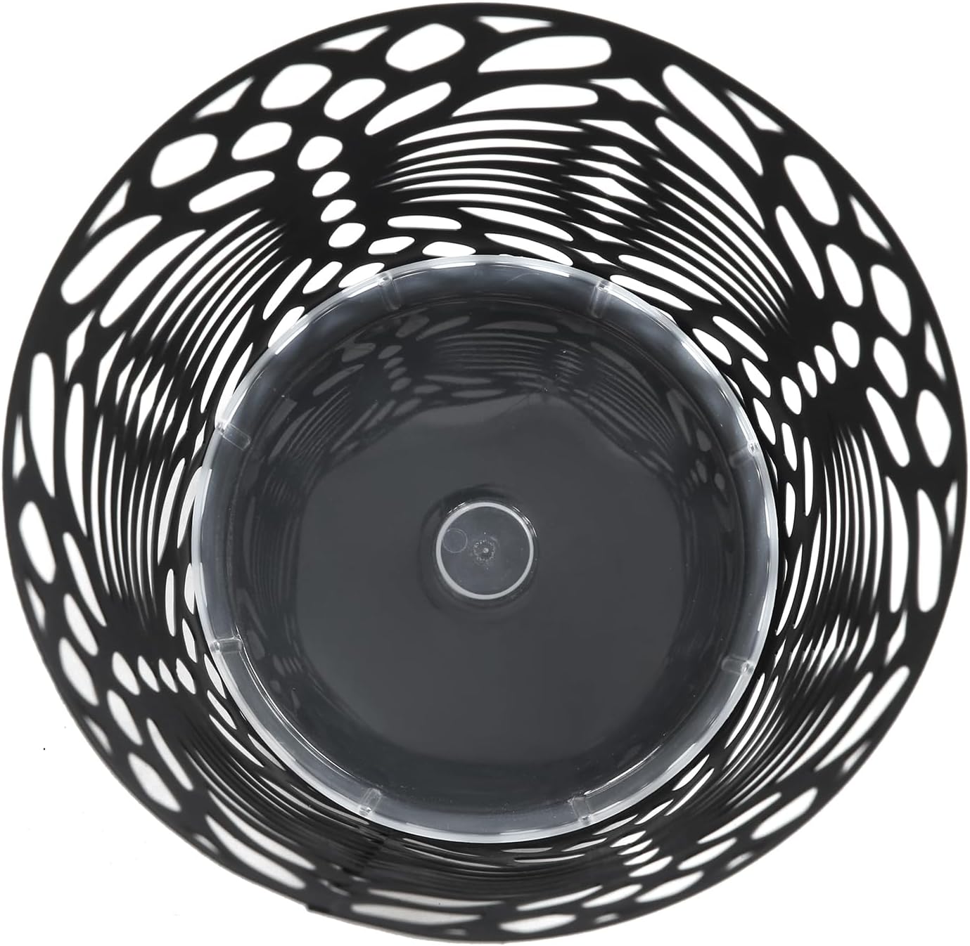 SONGMICS Umbrella Stand, Umbrella Holder for Entryway, Steel Round Umbrella Rack Freestanding, for Canes Walking Sticks, with a Detachable Drip Tray, 2 Long and 2 Short Hooks, Matte Black ULUC20B