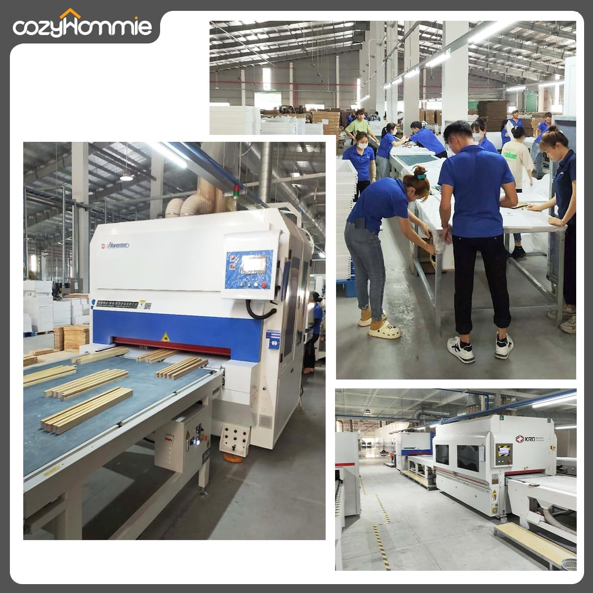 Shaker Style Pebble Grey RTA Base Drawer Cabinet by Solid Wood for Kitchen, Bathroom, Bedroom or Office with 3 Drawers and Soft Close(24" W x 24" D x 34-1/2" H)