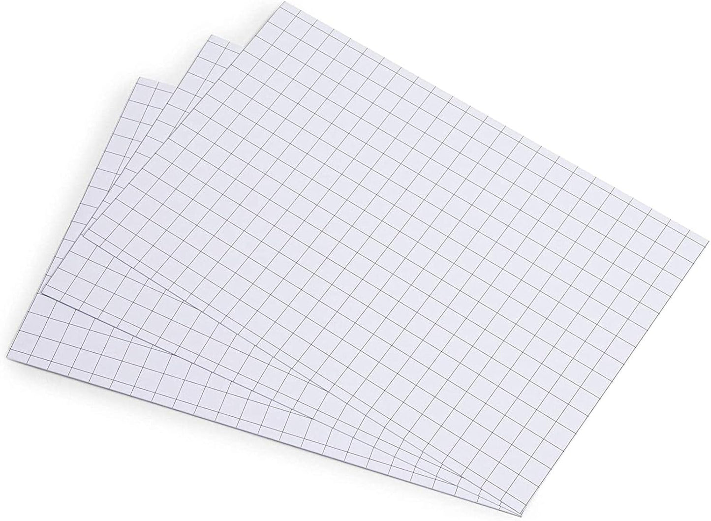 Stockroom Plus Index Cards - 4 x 6 in, White, 300 Count - Graph Ruled Index Cards & Grid-Lined Graph Paper Notecards for Math Problems