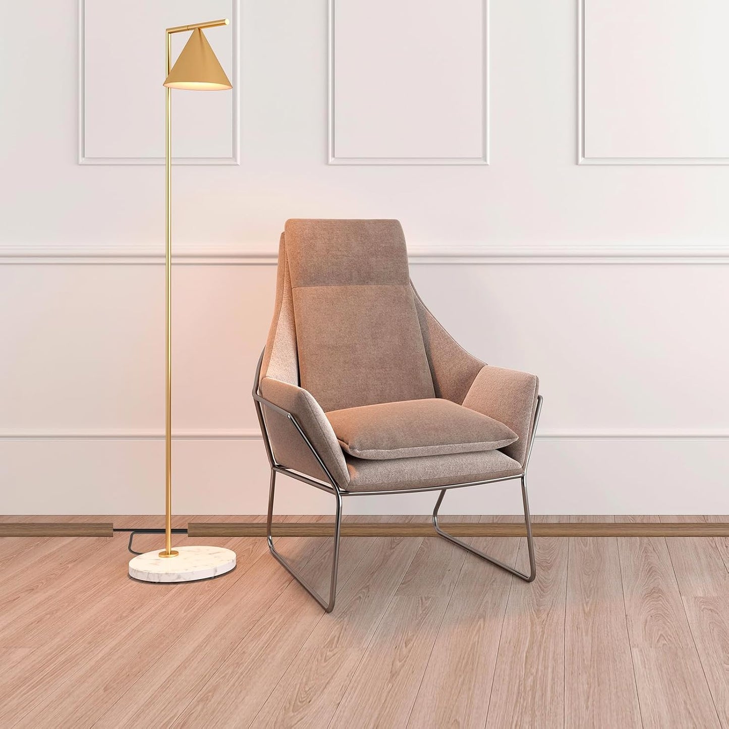 Floor Cord Cover Cable Cavity Self Adhesive Cord Hider Floor 10FT Floor Cable Management Power Cord Protector Floor Electric Cord Covers for Offices, Gym, Exhibitions (Misty Brown Wood, 1.18" x 10')