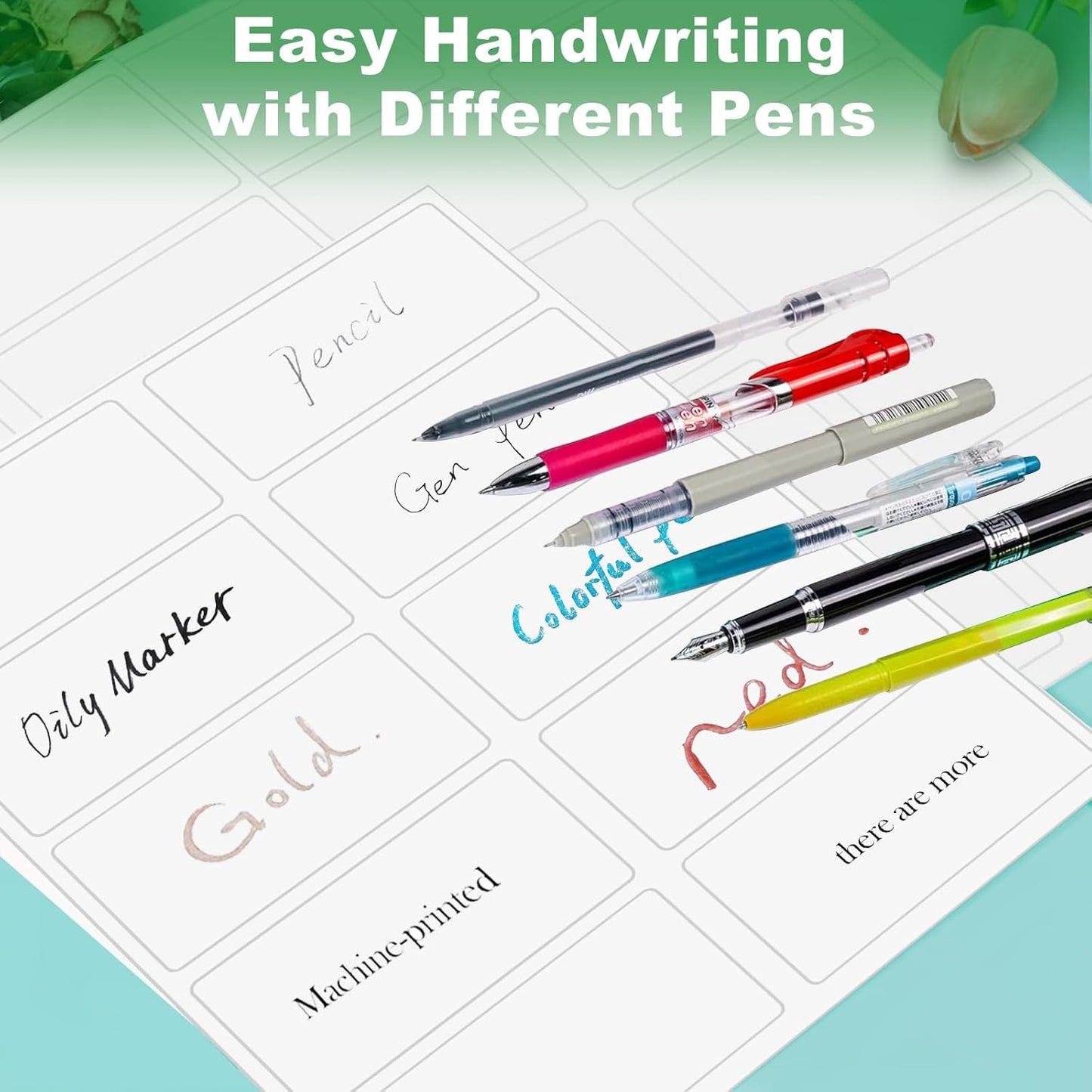 2x4 Shipping Address Labels, 500 Matte Printable Sticker Labels for Mailing Labels, Fragile Stickers, Product Sticker Making, 8.5 x 11 Label Paper for Lase Inkjet Printer, 10 Up Per Sheet, 50 Sheets