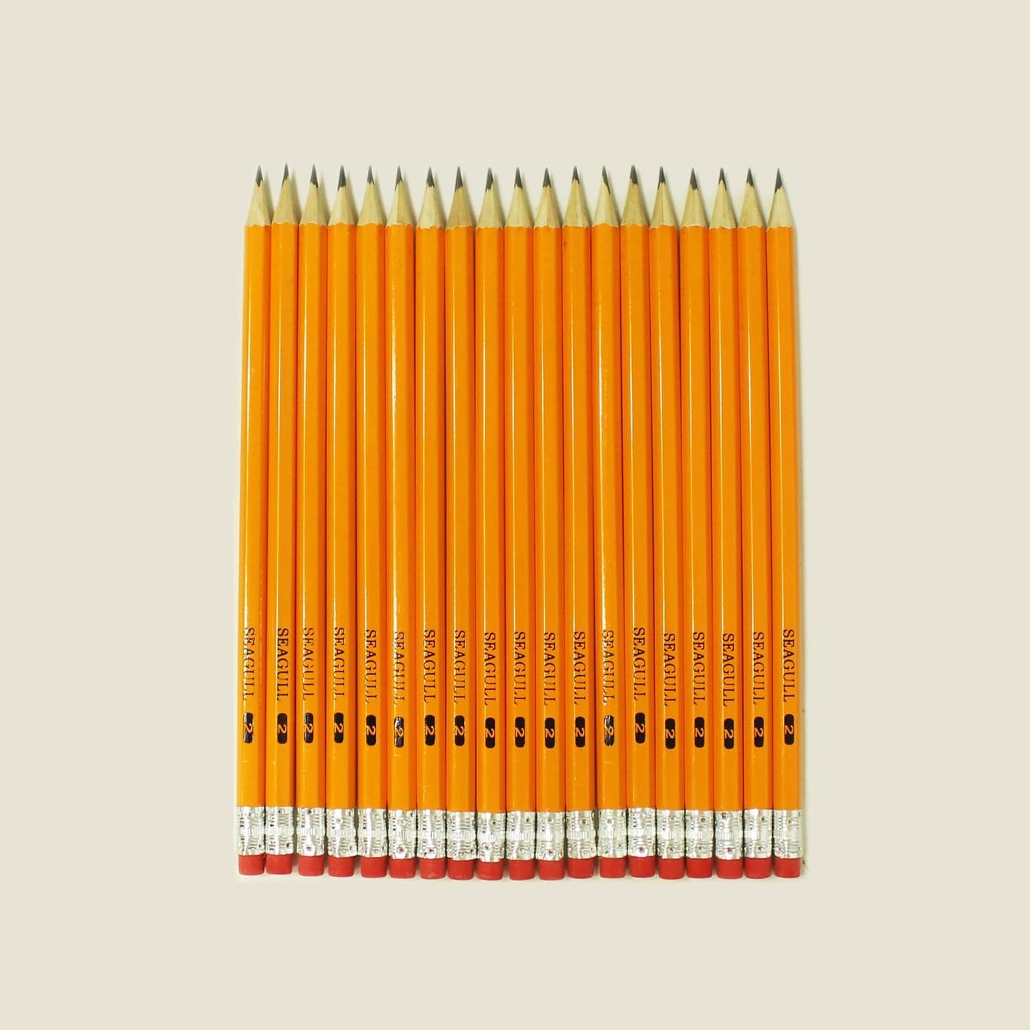 Seagull 600 Count Bulk Pack Pencils Pre-sharpened with Erasers, No. 2 HB Yellow Graphite Pencils for School Teacher Supplies, for Writing Drawing Sketching, Kids Party Favors