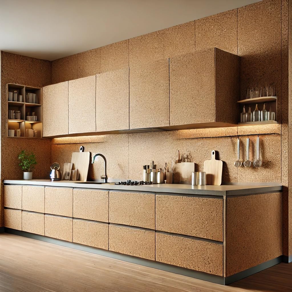 Manton Cork Premium Cork Roll - 4' x 9' x 1/2", 100% Natural Facing Grade Material for Bulletin Boards, Decorative Photo and Message Push Pin Displays - Perfect for Home, School, and Office