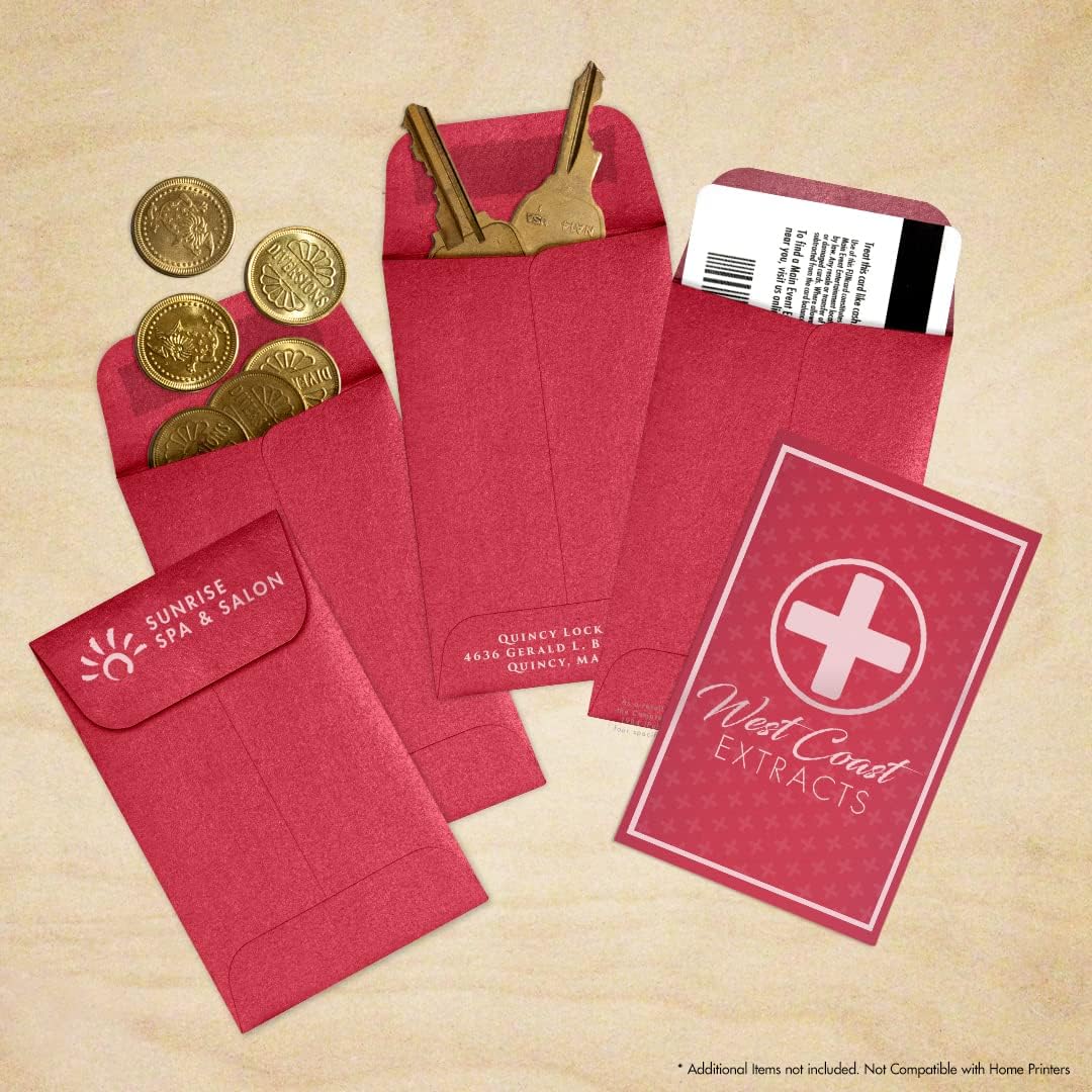 LUXPaper #1 Coin Envelopes | 2 1/4" x 3 1/2" | Jupiter Metallic | 80lb. Text | 1,000 Qty