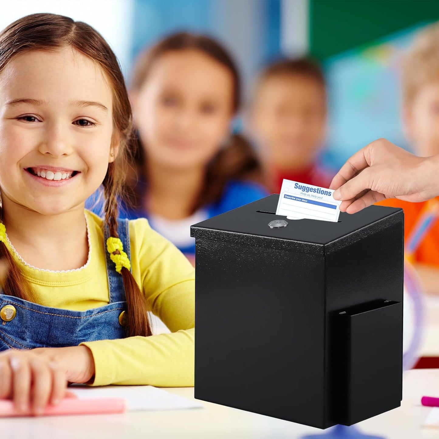 KYODOLED 250-Sheet Suggestion Cards for Suggestion Drop Box, 3.15” x 8.5” Blank Suggestion Form for Customer Feedback, Comment, Improvement for Small Businesses Supplies, Restaurants, Church