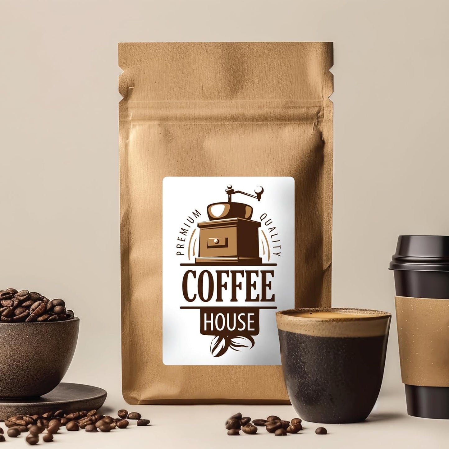 Premium Label Supply White Sticker Mailing/Shipping Labels – 3.5" x 5" – Laser/Inkjet Compatible – (4 per Sheet), 100 Sheets - 400 Total Adhesive Labels