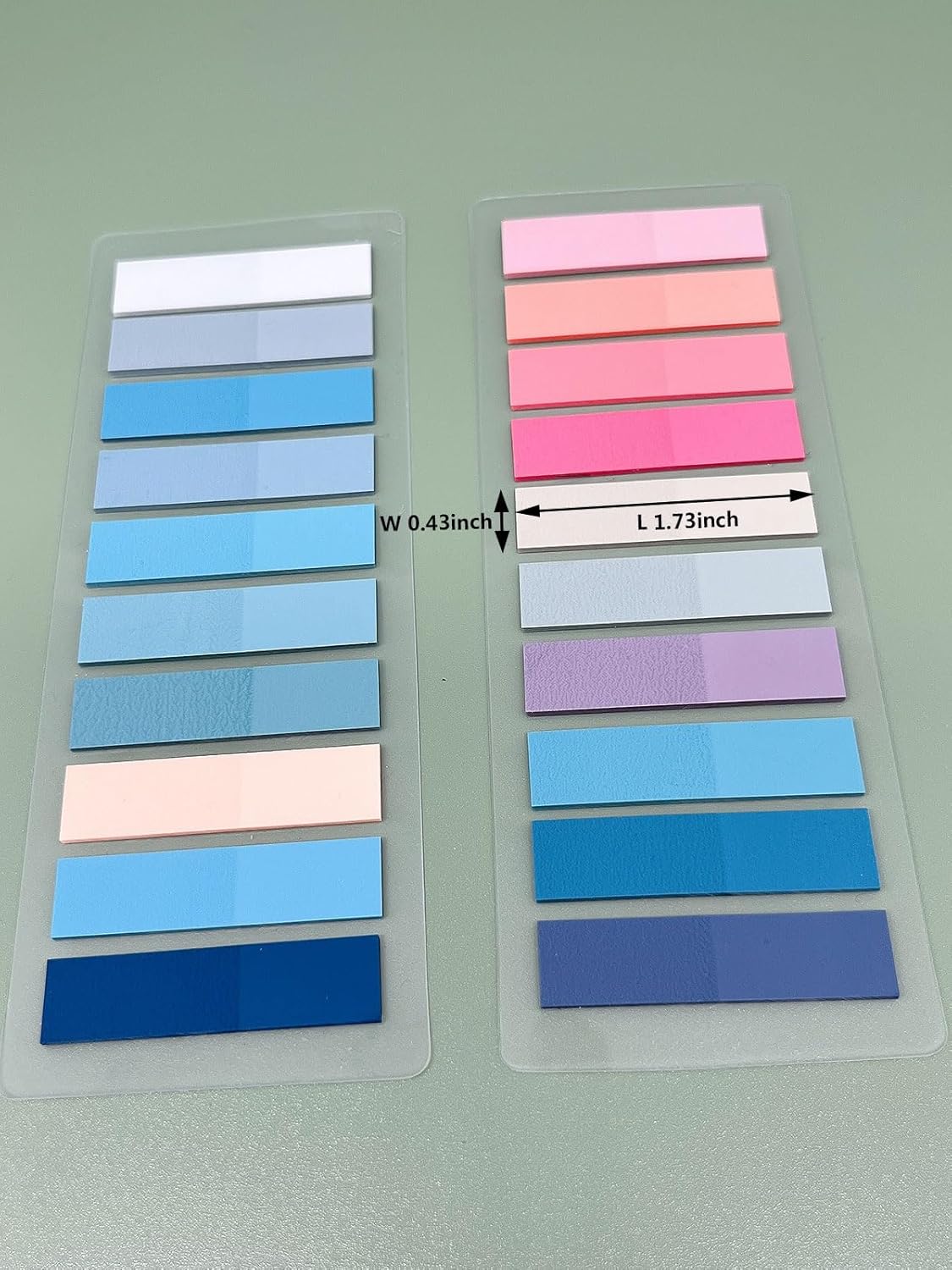 3600pcs Books Tabs for Annotating Books, Clear Sticky Notes, Morandi Sticky Tabs for Books annotating, Page Markers, Multi-Colored Writable and Repositionable Annotation Supplies