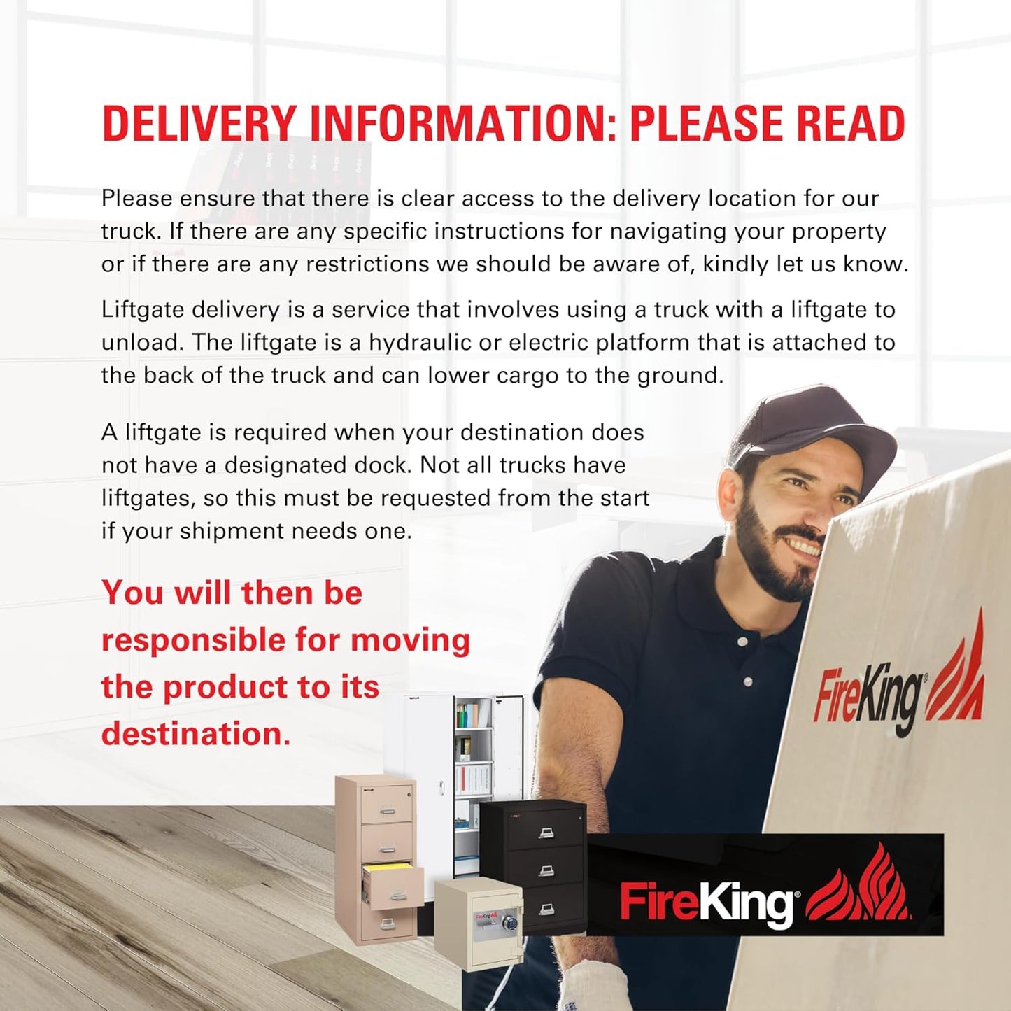 Fireking Legal Safe-in-A-File Fireproof Vertical File Cabinet (3 Drawers, Impact Resistant, Waterproof), Black