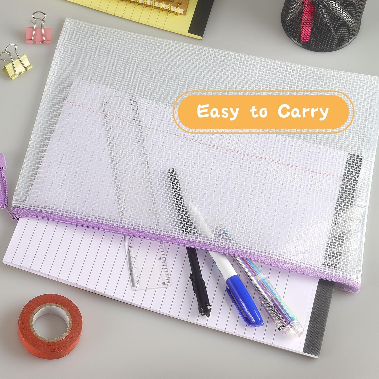 ZZTX Legal Pads 8.5 x 11 Inch White Writing Notepad, Lined Writing Pads for Work Office School, 50 Sheets Per Pad, A4, 1 Pack