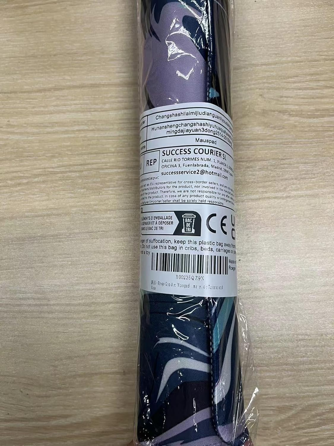 Large Mouse Pad for Desk - Gaming Mouse Pad with Stitched Edges, Anti-Slip Base, Desk Pad for Keyboard and Mouse