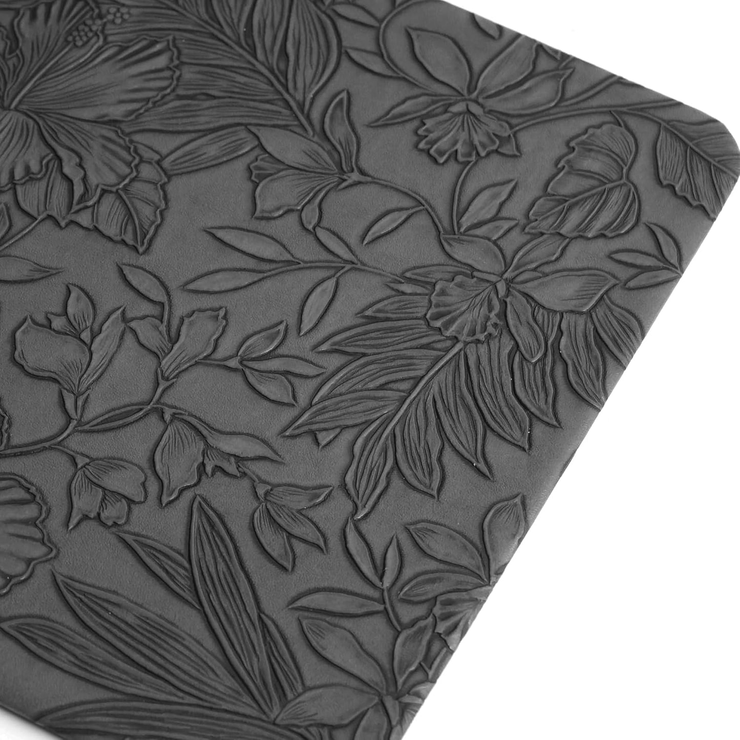 Portable Small White Board Dry Erase Board, Reusable 9.5 * 6.6in Notebook Memo, Office Home Supplies Desk Accessories(1-Carved Black)