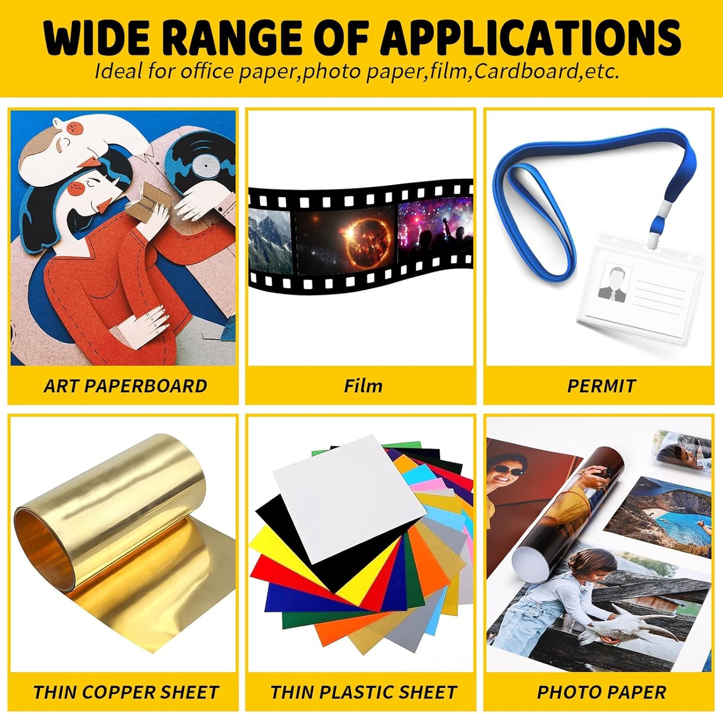 24 Inch Rolling Cutter Precision Rotary Paper Trimmer,Manual Heavy Duty Professional Rolling Trimmer for Photo Paper,Film,Art Paper Jam,Office Paper, Thin Plastic Soft Board,PVC,Cutting Table