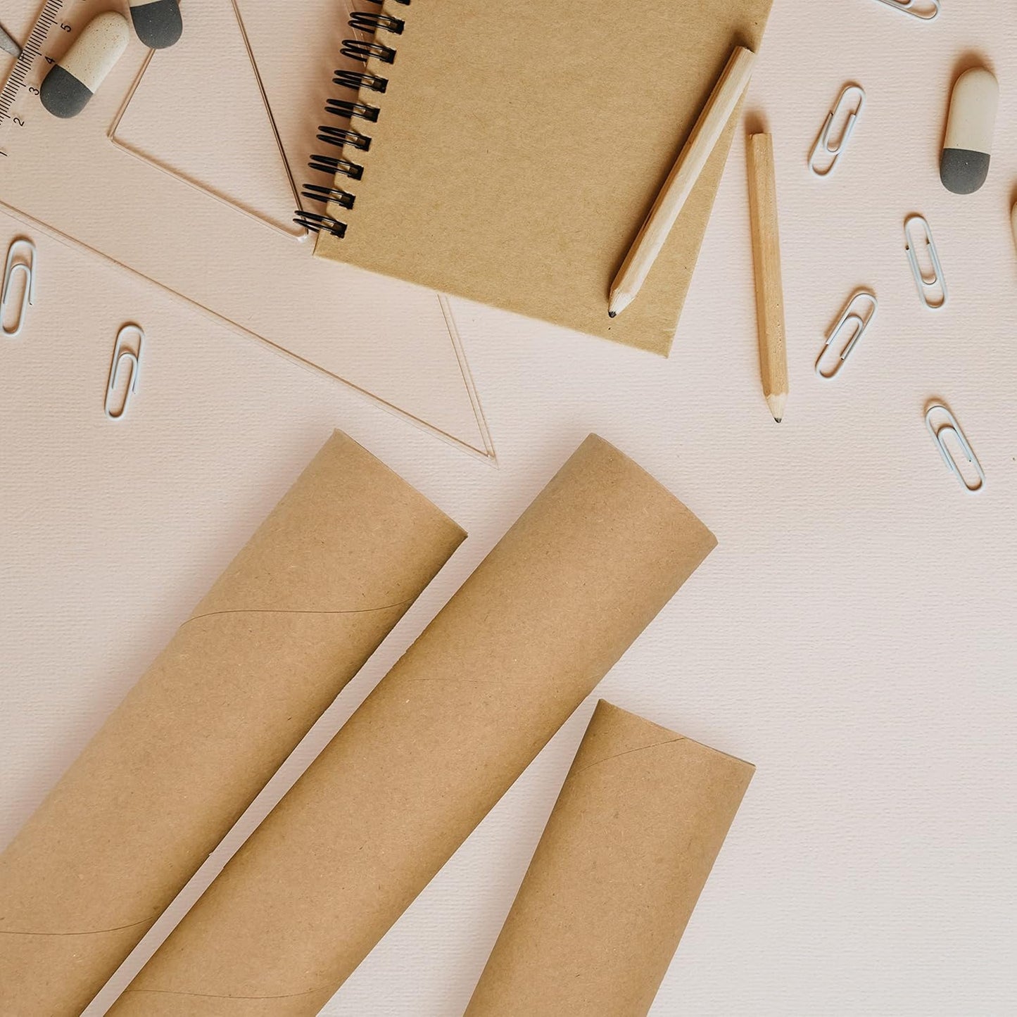 MagicWater Supply Mailing Tube - 2 in x 36 in - Kraft - 1 Pack - for Shipping and Storage of Posters, Arts, Crafts, and Documents