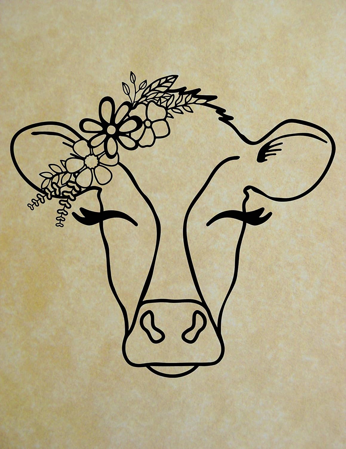 50 Old Age Parchment 60# Text (=24# Bond) Paper Sheets - 8.5 X 11 Inches Standard Letter|Flyer Size - 60 Pound is Not Card Weight - Vintage Colored Old Parchment Semblance