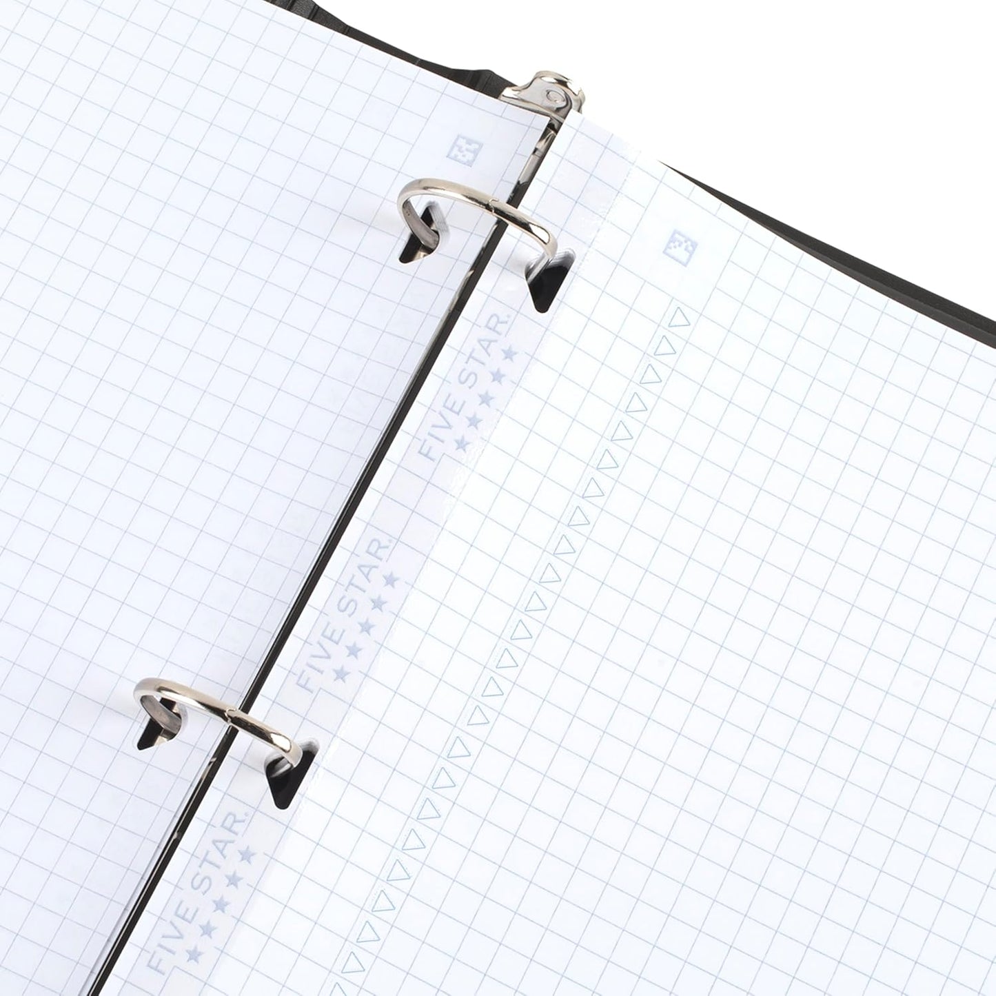 Five Star Loose Leaf Paper + Study App, Graph Ruled Filler Notebook Paper, Reinforced, Fights Ink Bleed, 8-1/2" x 11", 200 Sheets (170055-ECM)