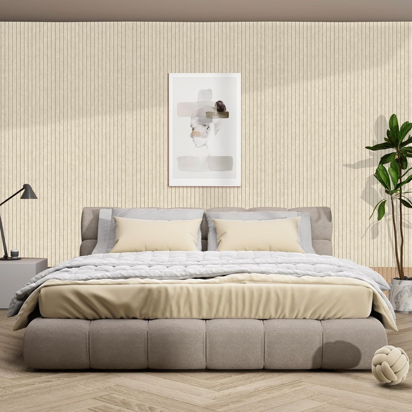 10 Pack Large Acoustic Panels,48 x 24 x 0.4 Inch Sound Proof Foam Panels for Walls,Premium Noise Dampening Panels,Sound Panels for Media Room, Office and Studio,Camel